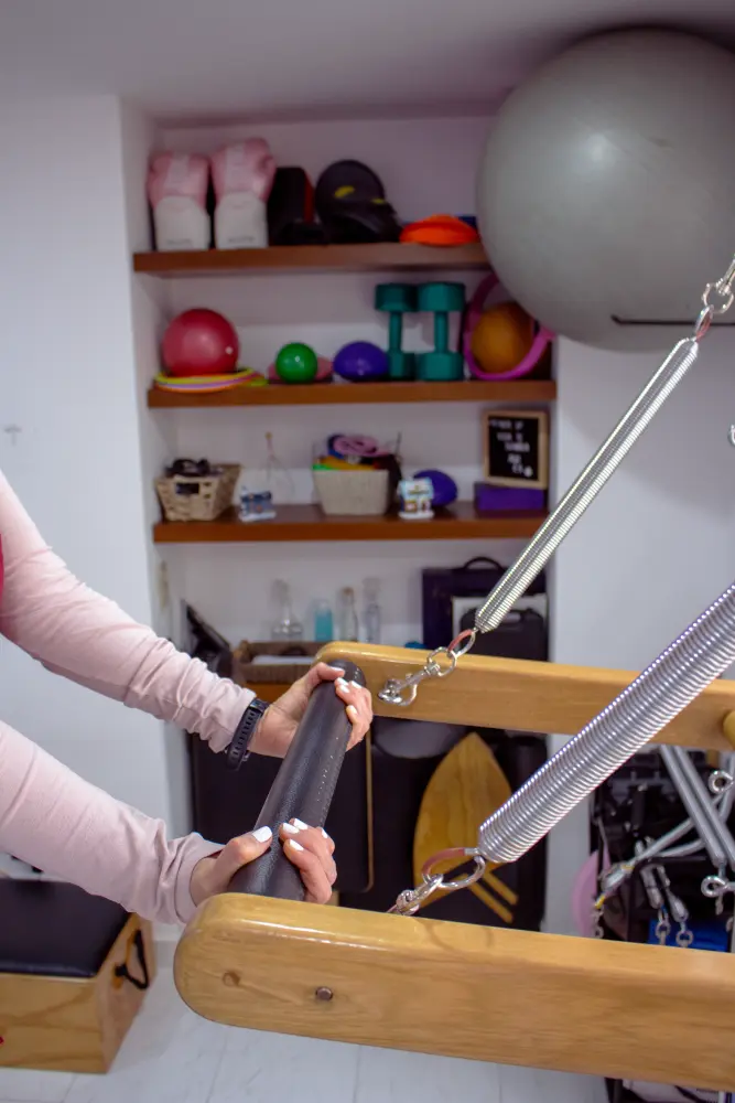 Area de pilates en reformer