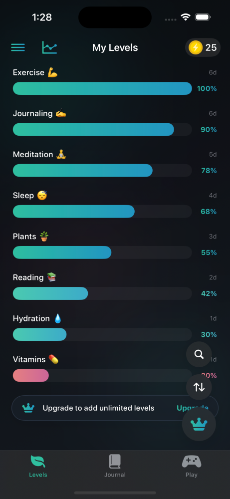 Serene Sea - dark mode