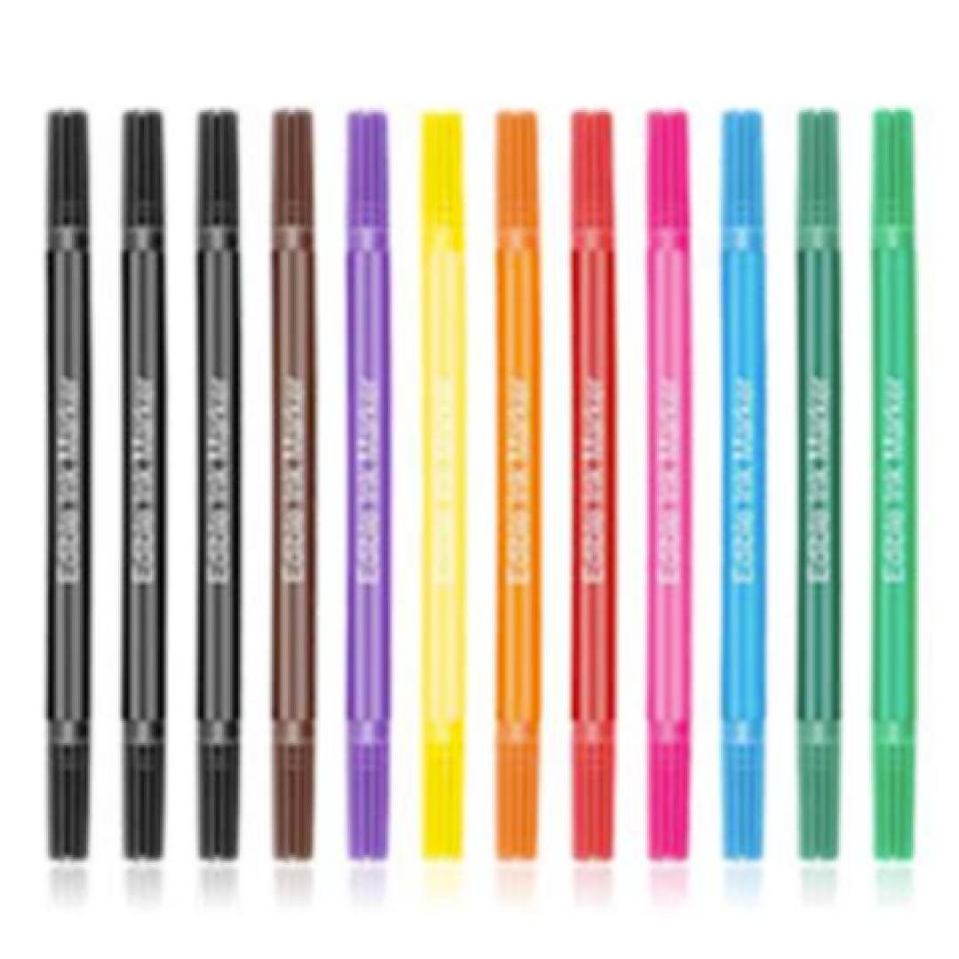 Marcadores comestibles doble punta