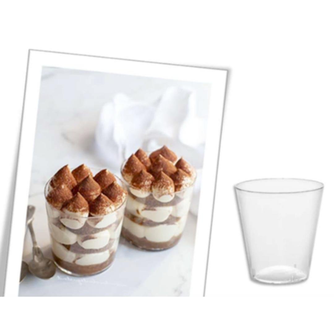 Shots plástico 2oz transparente 25UN