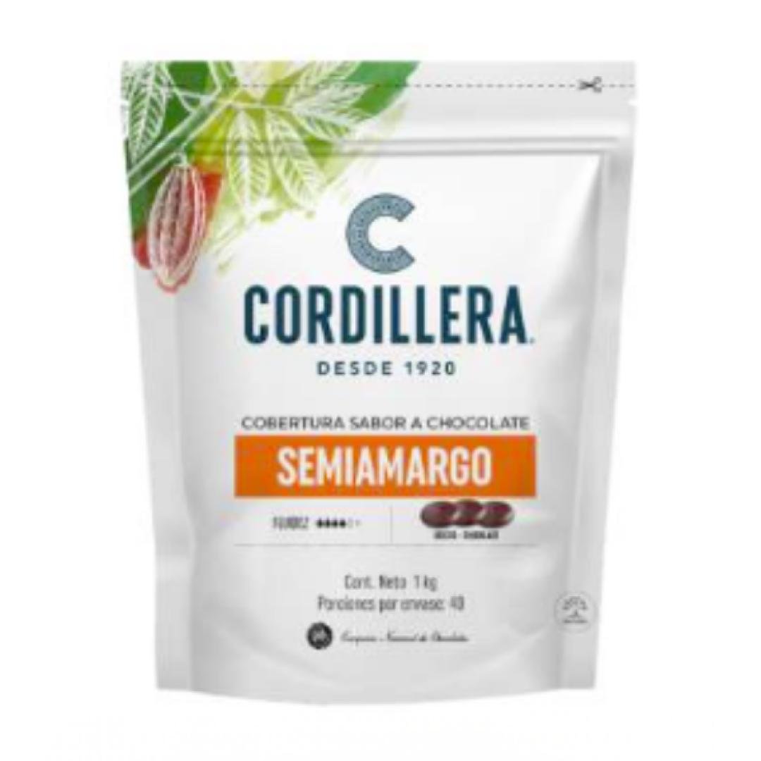 Cobertura semiamargo 1KG