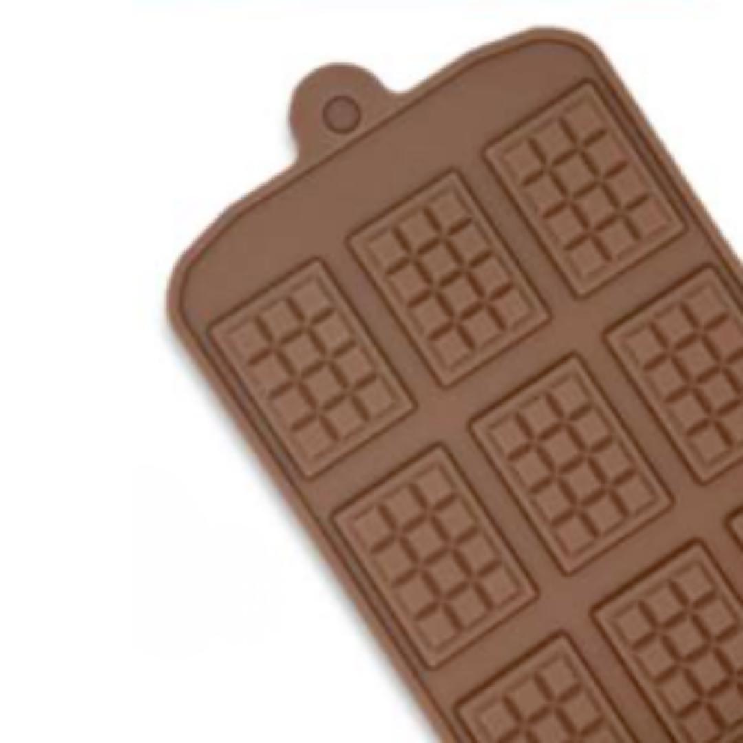 Molde de silicona mini barras de chocolate