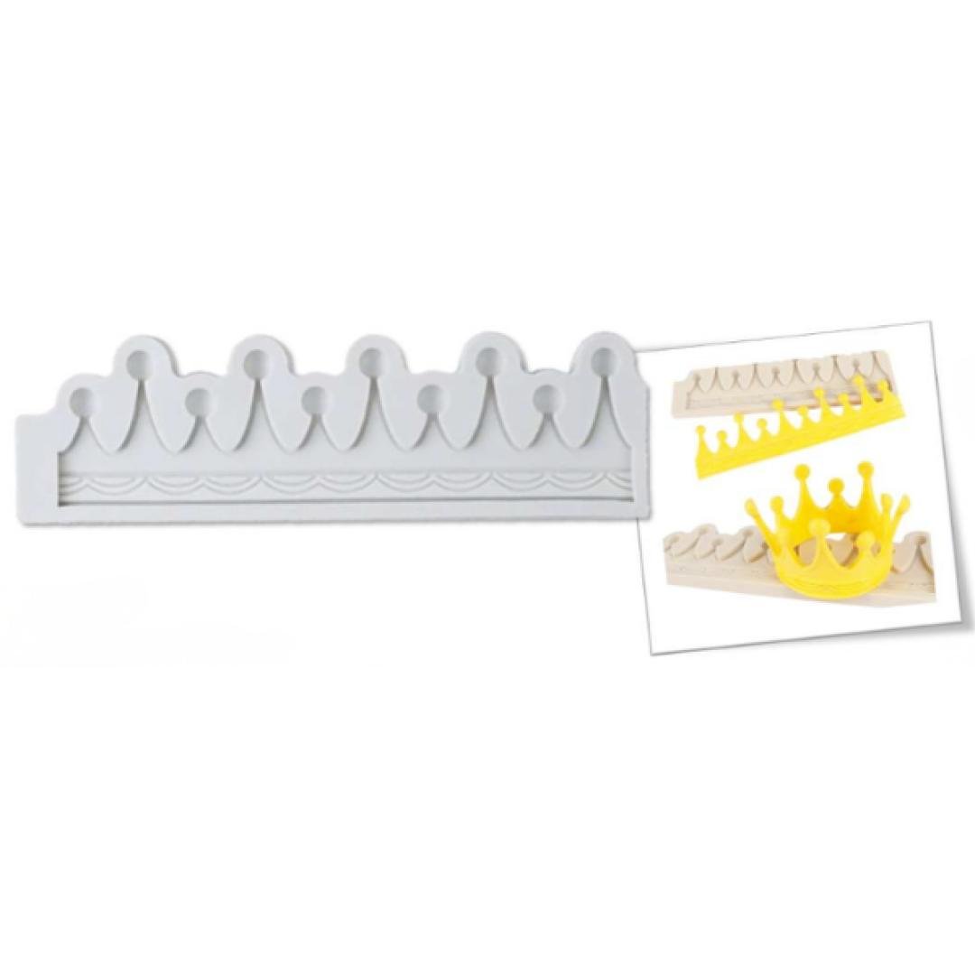 Molde de silicona corona rey