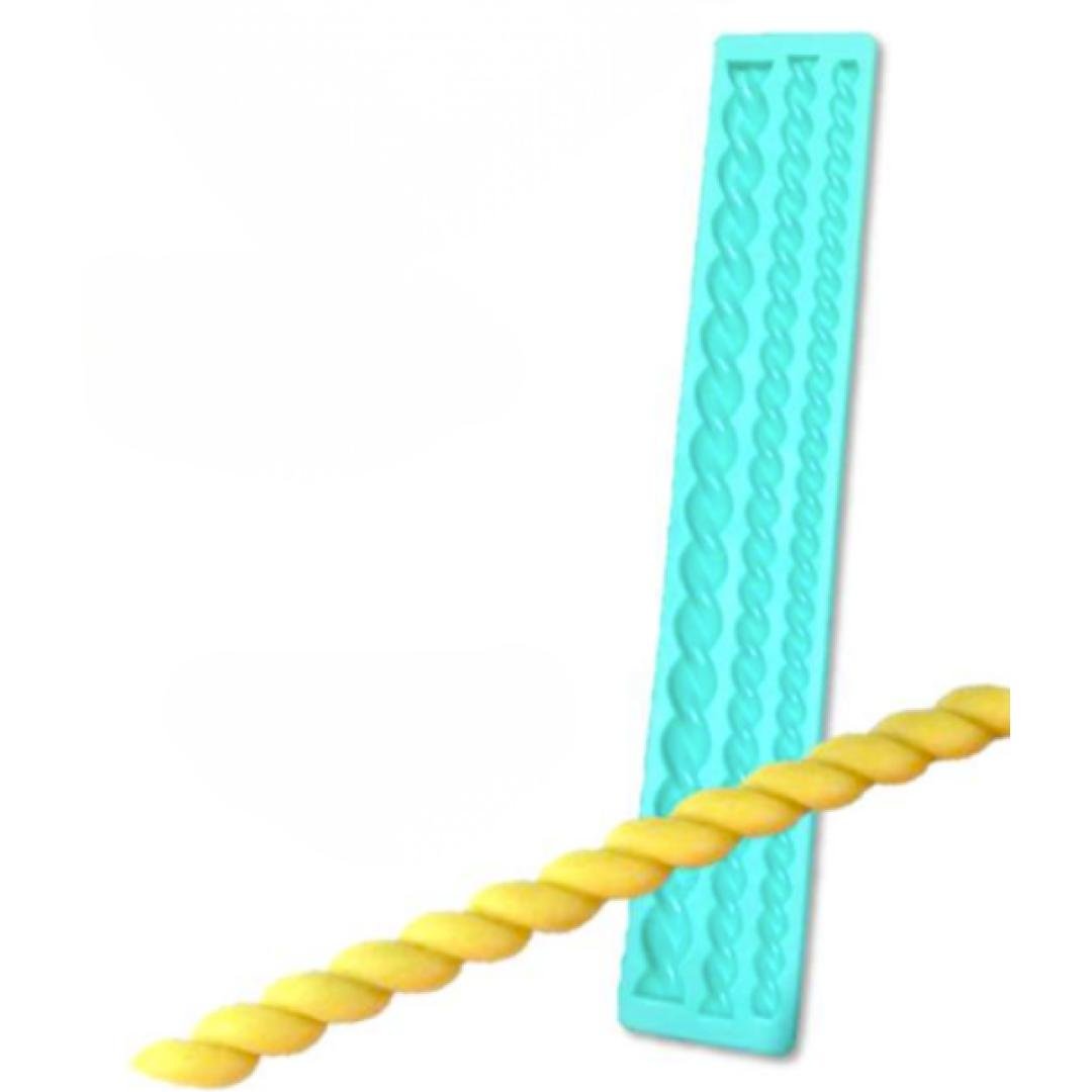 Molde de silicona sogas x3