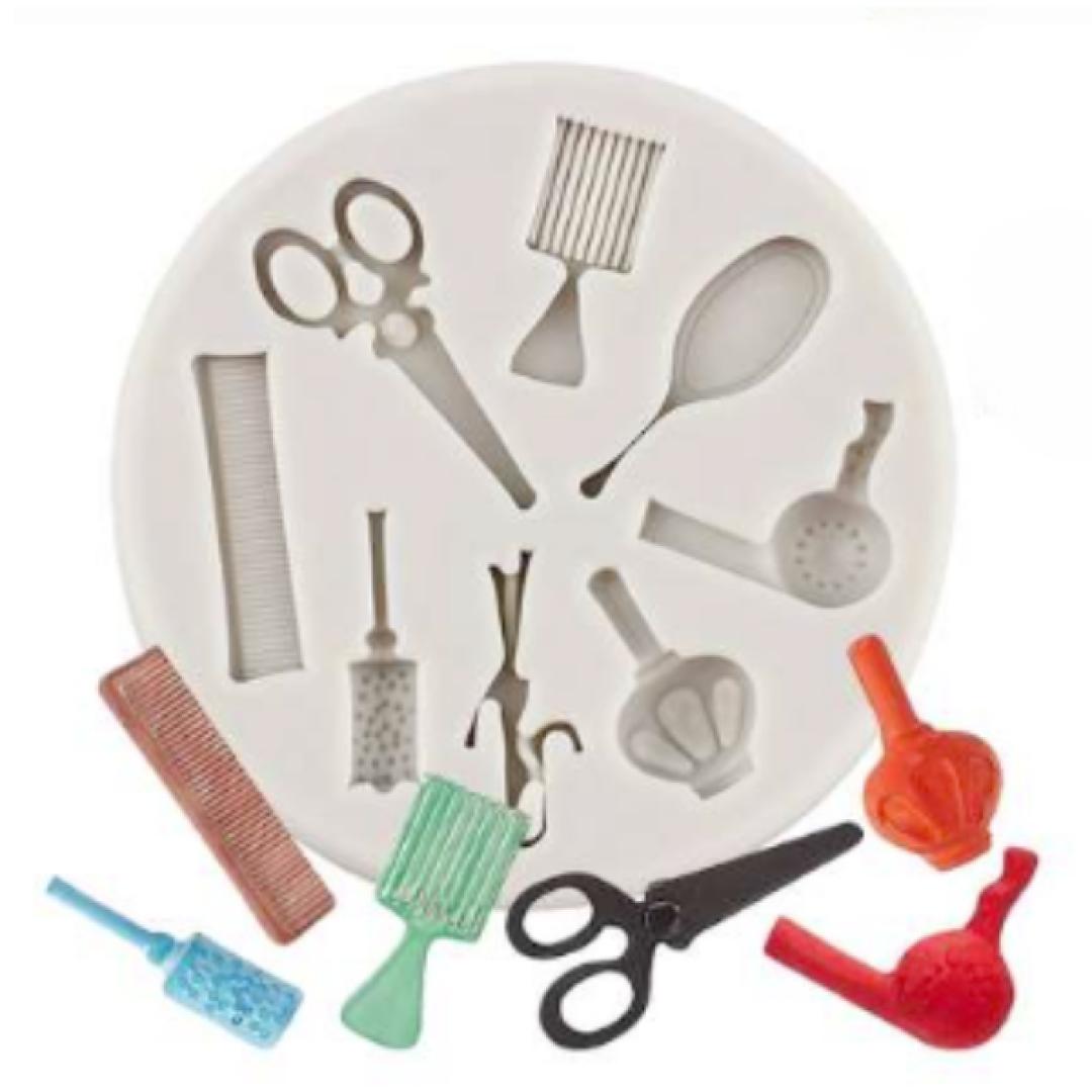 Molde de silicona salón de belleza