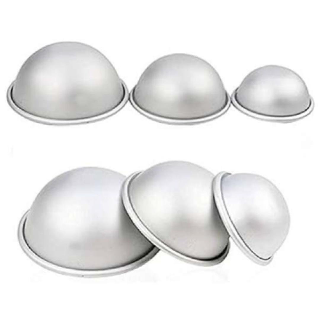 Molde horneable semi-esfera