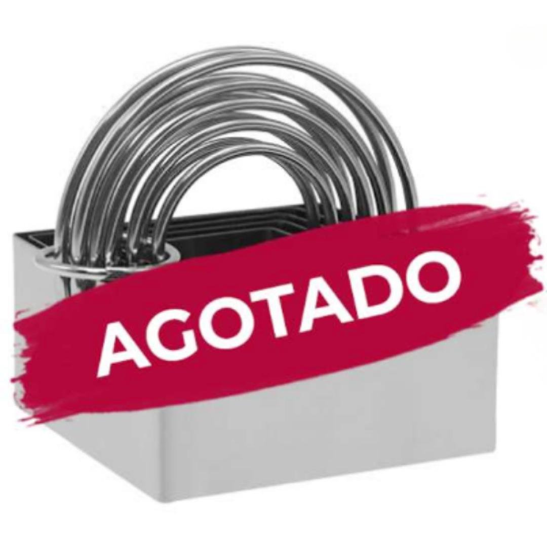 Cortador de masa cuadrado 5 piezas