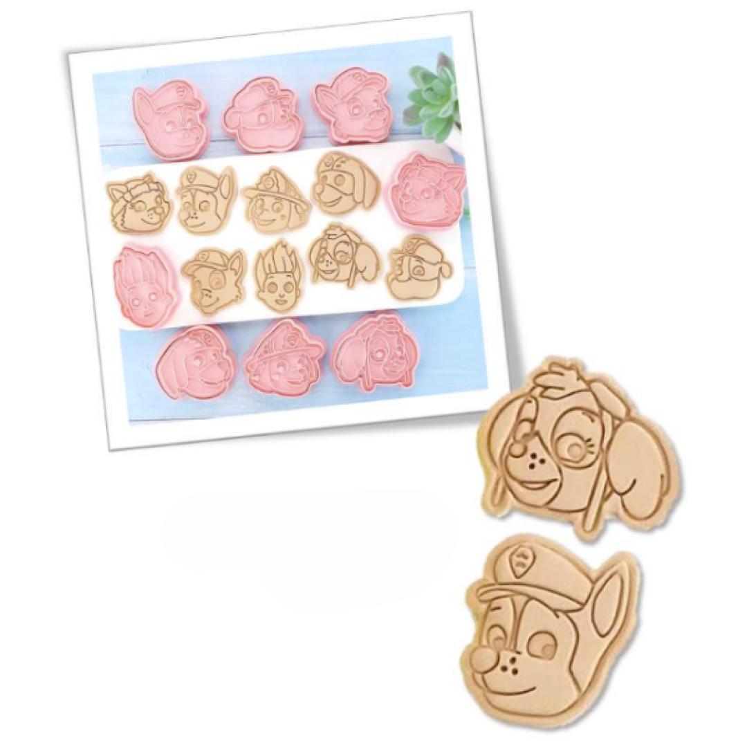 Cortador/Expulsor Paw Patrol 8 piezas