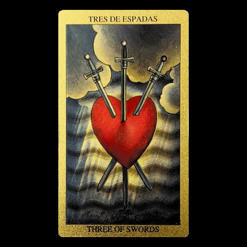 Tres de Espadas